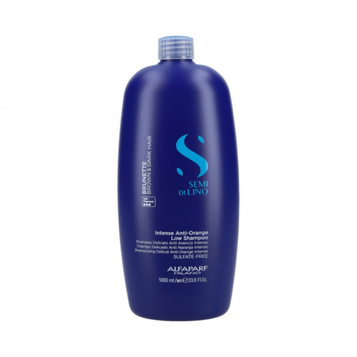 Sampon pentru neutralizarea tonurilor de portocaliu, Alfaparf, Intense Anti-Orange Low Shampoo, 1000ml