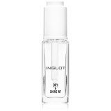 Cumpara ieftin Inglot Dry &amp; Shine NF top coat pentru unghii, pentru accelerarea uscării ojei pipeta 9 ml