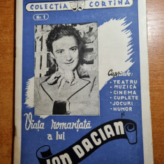 colectia cortina - nr 1 - 7 decembrie 1943 - art. ion dacian,jocuri,nuzica,umor