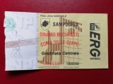 Bilet Fotbal Sampdoria Dinamo Bucuresti 1988/89