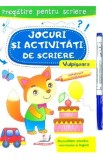 Scrie si sterge. Vulpisoara. Jocuri si activitati de scriere. Caiet refolosibil + whiteboard marker, Autor Anonim