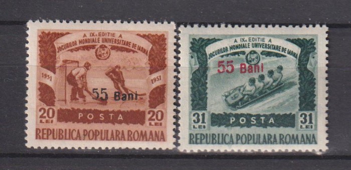 ROMANIA 1952 LP. 309 MNH