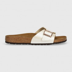 Birkenstock papuci Catalina femei, culoarea bej, 1026631