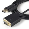 Cablu DisplayPort V1.2 la VGA 5m tata-tata negru CABLU-DP-VGA5, Oem