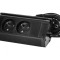 Prelungitor cu prize negru 1,5m 3680W