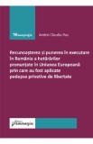 Recunoasterea si punerea in executare in Romania a hotararilor pronuntate in Uniunea Europeana prin care au fost aplicate pedepse privative de liberta