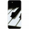 Husa silicon pentru Apple Iphone 6 / 6S, Piano Key Close Up Macro