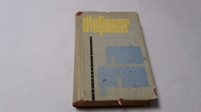DICTIONAR ROMAN-GERMAN de SORA MARIANA ... NISTOR WAGNER INGEBORG , 1963 foto