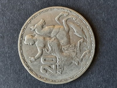 20 Drachmai - Paulos I, 1960, Grecia - G 4617 foto