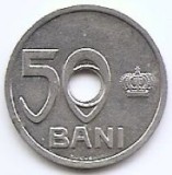 Romania 50 bani 1921 - Ferdinand I, Aluminiu , 21 mm, KM-45 (1)