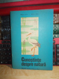 MARIA ANCA - CUNOSTINTE DESPRE NATURA CL II , ILUSTRATII VICTOR APOSTOLIU , 1971