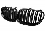 Set Grile Radiator Nari Bmw Seria 5 E60 2003-2009 M Design Negru Lucios Duble C00070, General