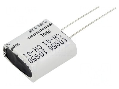 Supercondensator THT 2,5F 3,9VDC 5,3mm 80m&amp;Omega; foto