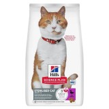 Hill's Science Plan Sterilised Adult Hrana Pisici cu Rata, 1-6 ani, 3 kg