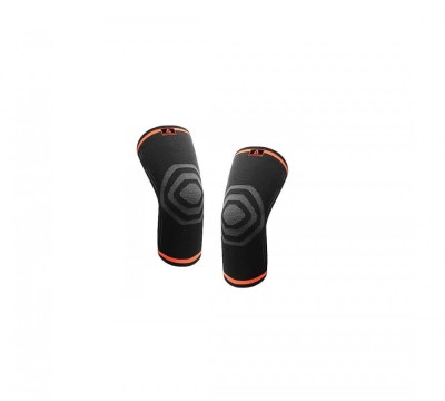 Set de 2 genunchiere Anoopsyche, silicon/textil, marimea M foto