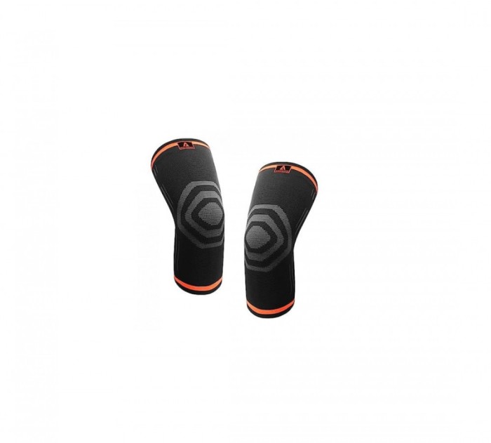 Set de 2 genunchiere Anoopsyche, silicon/textil, marimea M