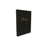 Niv, New Testament with Psalms and Proverbs, Pocket-Sized, Paperback, Black, Comfort Print