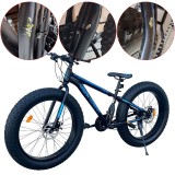 Cumpara ieftin Bicicleta Fat Bike, Urban Terrain, 26 inch, cadru 17 inch, 21 viteze, schimbator Shimano, frane pe disc, RESIGILAT