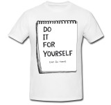 Cumpara ieftin Tricou &quot; Fa-o pentru tine, nu pentru ei! &quot;