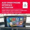 Card SD activare Apple CarPlay &amp; Android Auto pentru Audi A7 C7 4G (2015&ndash;2018)