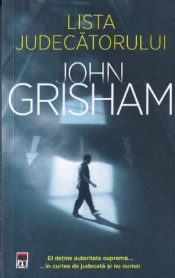 John Grisham - Lista judecatorului foto