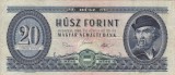 UNGARIA 20 forint 1969 VF!!!