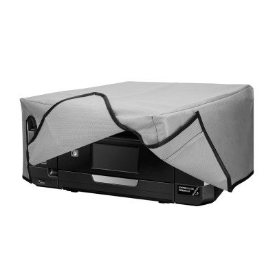 Husa Kwmobile pentru imprimanta Epson Expression Premium XP-830, Gri deschis, Textil, KWM000009GN002C foto