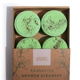 Cumpara ieftin Tablete Dus Aromaterapie Zen, Portocale, Eucalipt, Menta, 4x50g, Vegan, UK, Revigorant, Cadou