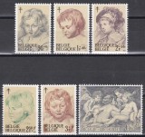 Belgia 1963 - Picturi de Rubens - Lupta &icirc;mpotriva tuberculozei, MNH, Nestampilat