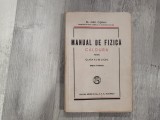 Manual de fizica pentru clasa V-a de liceu.Caldura de Alex.Cisman