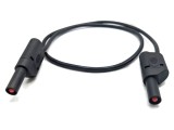Cablu de masurare Mueller 32A, 1m, Mufa Banana 4mm, PVC, CAT II 1000V / CAT III 600V