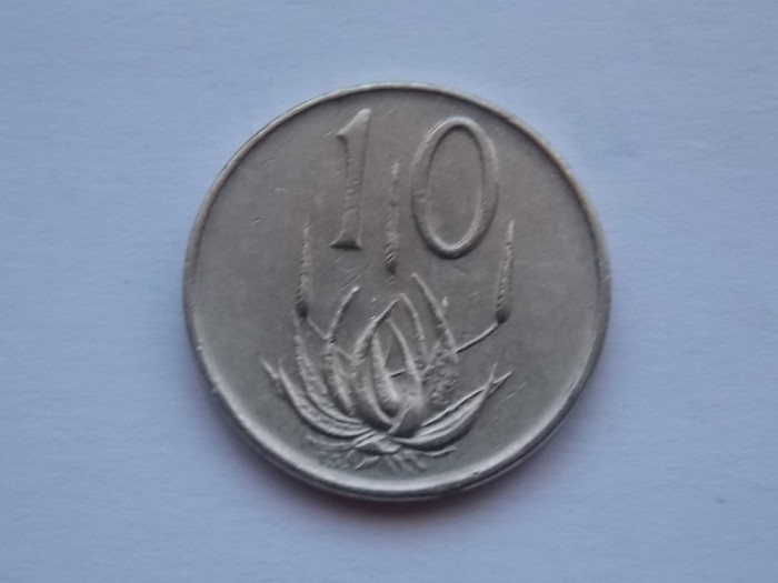 10 CENTS 1971 AFRICA DE SUD