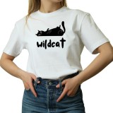 Tricou dama, Cat Meow, Pentru iubitorii de pisici, culoarea alb, marimea S