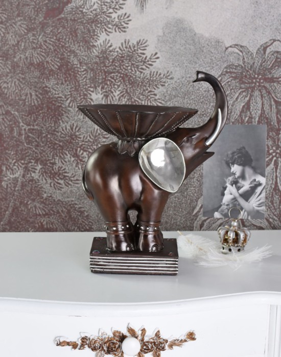 Fructiera elefant din rasini ROC023