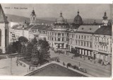 CPIB 22142 - CARTE POSTALA - CLUJ. PIATA LIBERTATII, RPR, 1959, Circulata, Fotografie