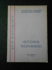 MIRCEA TOMESCU - ISTORIA ROMANIEI. GHID BIBLIOGRAFIC (1968) foto