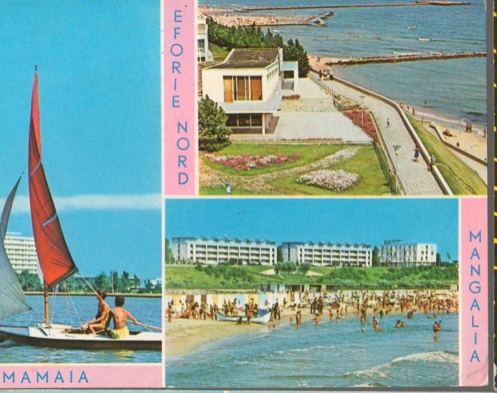 CPI B12829 CARTE POSTALA - MAMAIA, EFORIE SUD, MANGALIA