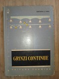 Grinzi continue- Constantin N.Avram