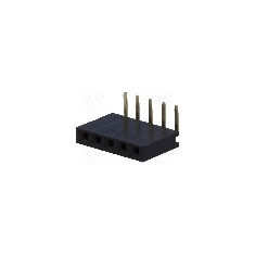 Conector 5 pini, seria {{Serie conector}}, pas pini 2.54mm, CONNFLY - DS1024-1*5R2