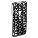 Cumpara ieftin Husa iPhone X/Xs Diamond Pattern Transparenta Usams