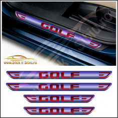 Set Protectie Praguri Volkswagen Golf-Model 4 – Stickere Auto