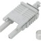 Conector fibră optică mufă duplex pe cablu crimpat