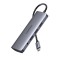 10in1 USB-C PD C Type USB C la 4K HDMI USB-C VGA RJ45 USB 3.0 3.5mm Audio Port SD TF Card