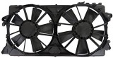 GMV radiator electroventilator Ford F-SERIES, 2008-2014, F-150, motor 3.5 V6 T/3.7 V6, 4.6 V8/5.4 V8, 5.0 V8, 6.2 V8, benzina, 370/355 mm; (2 +2) pin