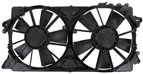GMV radiator electroventilator Ford F-SERIES, 2008-2014, F-150, motor 3.5 V6 T/3.7 V6, 4.6 V8/5.4 V8, 5.0 V8, 6.2 V8, benzina, 370/355 mm; (2 +2) pin