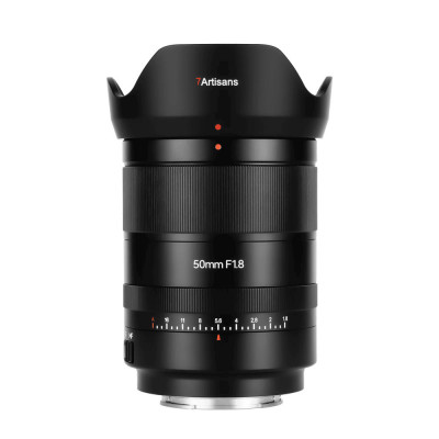 Obiectiv AutoFocus 7Artisans 50mm f/1.8 FF AF STM lens foto