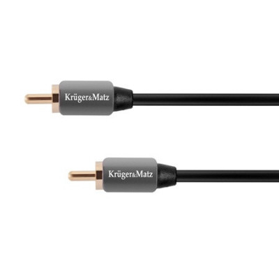 CABLU 1RCA-1RCA 1.0M KRUGER&amp;amp;MATZ EuroGoods Quality foto