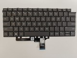 Tastatura Laptop 2-in-1, HP, Spectre X360 16-AA, 16T-AA, iluminata, maronie, layout US
