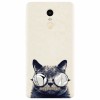 Husa silicon pentru Xiaomi Remdi Note 3, Cool Cat Glasses