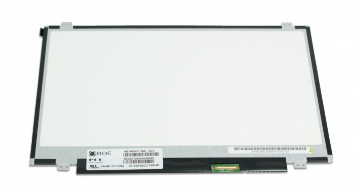 Display Laptop, HW14WX107, LTN140AT20-T01, LP140WH6, 14 inch, LED, HD, slim, 40 pini, second hand
